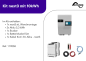 Preview: Kit next3 + 10kWh battery - Studer Innotec Hybridwechselrichter
